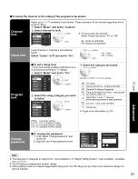 Предварительный просмотр 31 страницы Panasonic TC-32LX85 Operating Manual (English Operating Instructions Manual