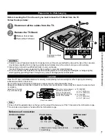 Preview for 7 page of Panasonic TC-32LZ800 - 32" LCD TV Operating Instructions Manual