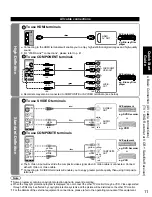 Preview for 11 page of Panasonic TC-32LZ800 - 32" LCD TV Operating Instructions Manual