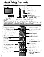 Preview for 12 page of Panasonic TC-32LZ800 - 32" LCD TV Operating Instructions Manual