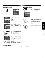 Preview for 17 page of Panasonic TC-32LZ800 - 32" LCD TV Operating Instructions Manual