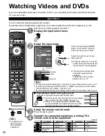 Preview for 20 page of Panasonic TC-32LZ800 - 32" LCD TV Operating Instructions Manual