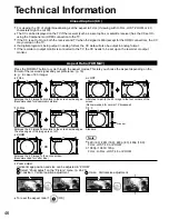 Preview for 46 page of Panasonic TC-32LZ800 - 32" LCD TV Operating Instructions Manual