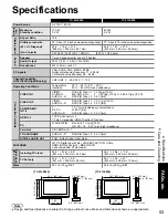 Preview for 53 page of Panasonic TC-32LZ800 - 32" LCD TV Operating Instructions Manual