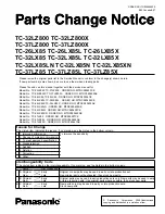 Preview for 62 page of Panasonic TC-37LZ800 - 37" LCD TV Service Manual