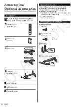 Предварительный просмотр 8 страницы Panasonic TC-40DX650C Owner'S Manual