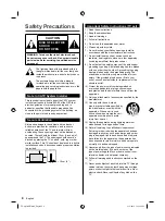 Preview for 4 page of Panasonic TC-40GX700C Owner'S Manual