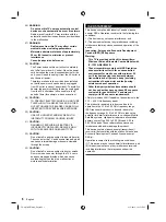 Preview for 6 page of Panasonic TC-40GX700C Owner'S Manual