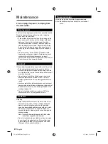 Preview for 22 page of Panasonic TC-40GX700C Owner'S Manual