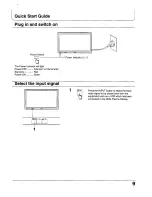 Preview for 9 page of Panasonic TC 42P1F Operating Instructions Manual