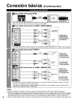 Предварительный просмотр 11 страницы Panasonic TC-42PX14 - 42" Plasma Panel Instrucciones De Operación