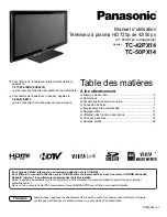 Предварительный просмотр 26 страницы Panasonic TC-42PX14 - 42" Plasma Panel Instrucciones De Operación