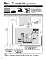 Предварительный просмотр 12 страницы Panasonic TC-42U12 Operating Instructions Manual