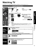 Предварительный просмотр 17 страницы Panasonic TC-42U12 Operating Instructions Manual