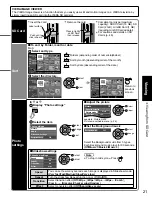 Предварительный просмотр 21 страницы Panasonic TC-42U12 Operating Instructions Manual