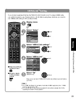 Предварительный просмотр 23 страницы Panasonic TC-42U12 Operating Instructions Manual