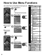 Предварительный просмотр 28 страницы Panasonic TC-42U12 Operating Instructions Manual