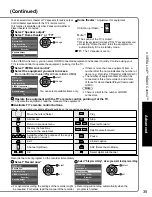 Предварительный просмотр 35 страницы Panasonic TC-42U12 Operating Instructions Manual