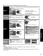 Предварительный просмотр 37 страницы Panasonic TC-42U12 Operating Instructions Manual