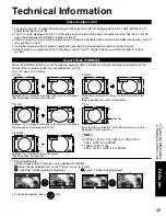 Предварительный просмотр 45 страницы Panasonic TC-42U12 Operating Instructions Manual