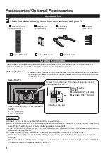 Preview for 8 page of Panasonic TC-50CX400U Owner'S Manual