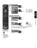 Preview for 17 page of Panasonic TC-50PS14 - 49.9" Plasma TV Operating Instructions Manual