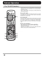 Предварительный просмотр 51 страницы Panasonic TC-51P15 Series Operating Instructions Manual