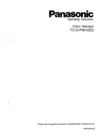 Preview for 1 page of Panasonic TC-51PM10ZQ Operating Instructions Manual