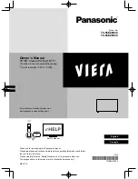 Preview for 1 page of Panasonic TC-55EZ950C Owner'S Manual