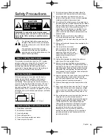 Preview for 5 page of Panasonic TC-55EZ950C Owner'S Manual