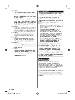 Предварительный просмотр 6 страницы Panasonic TC-55FX600C Operating Instructions Manual