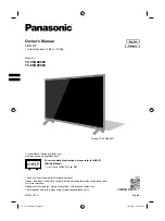 Предварительный просмотр 1 страницы Panasonic TC-55GX800C Owner'S Manual