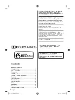 Предварительный просмотр 2 страницы Panasonic TC-55GX800C Owner'S Manual