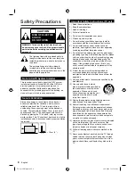 Предварительный просмотр 4 страницы Panasonic TC-58GX700C Owner'S Manual