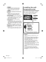 Предварительный просмотр 12 страницы Panasonic TC-58GX700C Owner'S Manual