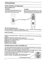 Preview for 4 page of Panasonic TC-80V95A Operating Instructions Manual