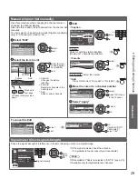 Предварительный просмотр 29 страницы Panasonic TC-L19C30 Owner'S Manual