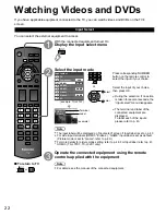 Предварительный просмотр 22 страницы Panasonic TC-L26X1 - 26" LCD TV Operating Instructions Manual