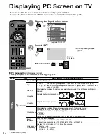 Preview for 24 page of Panasonic TC-L26X1 - 26" LCD TV Operating Instructions Manual