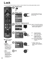 Предварительный просмотр 38 страницы Panasonic TC-L26X1 - 26" LCD TV Operating Instructions Manual