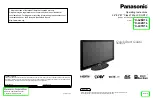 Panasonic TC-L26X1L Operating Instructions Manual preview