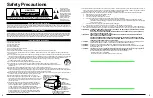 Preview for 3 page of Panasonic TC-L26X1L Operating Instructions Manual