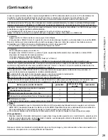 Preview for 29 page of Panasonic TC-L32C22 Quick Setup Guide (English Manual De Instrucciones