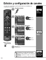 Preview for 34 page of Panasonic TC-L32C22 Quick Setup Guide (English Manual De Instrucciones