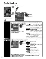 Preview for 36 page of Panasonic TC-L32C22 Quick Setup Guide (English Manual De Instrucciones