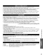 Preview for 43 page of Panasonic TC-L32C22 Quick Setup Guide (English Manual De Instrucciones