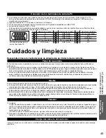 Preview for 45 page of Panasonic TC-L32C22 Quick Setup Guide (English Manual De Instrucciones