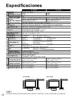 Preview for 48 page of Panasonic TC-L32C22 Quick Setup Guide (English Manual De Instrucciones