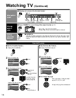 Preview for 16 page of Panasonic TC-L32C22 Quick Setup Guide (English Operating Instructions Manual