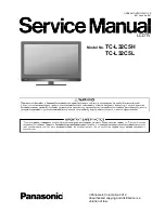 Panasonic TC-L32C5H Service Manual preview